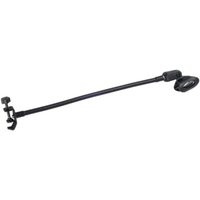 Iron Tabletop Mic Holder with Heavy Duty Desk Clamp Microphone Flexible Tube Clips,Adjustable Universal Gooseneck Desktop Stand