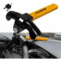 Anti-Theft Rotary Steering Wheel Lock Heavy Duty - Universal Fit Cars SUVs