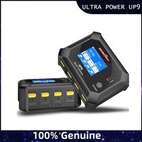 ULTRA POWER UP9 200W Four Channels Smart Blance Charger AC100W /DC 200W Double Input Battery Charger