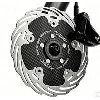CYCLAMI Carbon Fiber Brake Disc 160/180mm Lightweight Floating Rotor Six-Bolt/Center-Lock for MTB Road Bike Cycling Accessories