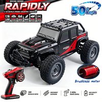SCY 16103Pro 1/16 RC Car 75km/h Brushless Motor 4WD Off-Road High Speed Monster Truck with LED Light Drift Remote Control