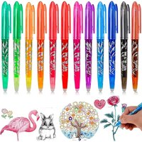Kawaii Pilot, Erasable Gel Pens, Assorted Color Inks,Fine Point 0.5 mm, Pack of 12/8