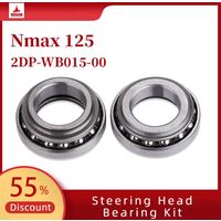 KAMTHAI Motorcycle N MAX Steering Head Bearing Kit Ball Race for YAMAHA Nmax 125 GPD 125 2DP-WB015-00 GPD150 Nmax155 Scooter