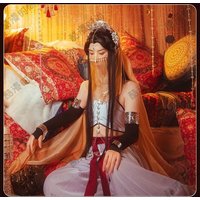 Heavenly Official Blessing Tian Guan Cifu Exotic Xie Lian Cosplay Costume Xielian Women Suit Western Xielian Cosplay Female