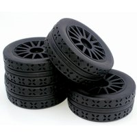 4pcsMeijiaxin 1/10 tire MJXRC 10304 rally 1/10 universal P103004B pull tire