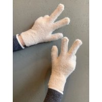 AliExpress NONE 1pair Fashion Winter Five Finger Gloves Solid Color Sweet Glove Women Outdoors Cycling Snowfield Plush Warm Cold-Proof Gloves