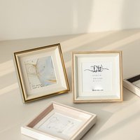 1pc Square Photo Frame with An Inner Diameter of 10 Centimeters,desktop Photo Frame (excluding Pictures), Photo Display Rack