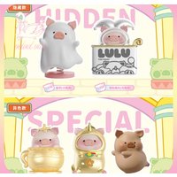 Original Lulu The Piggy Screen Crouching Scent Doll Series Blind Box Piggy Action Figurine Collect Toys Ornament Girl Gift