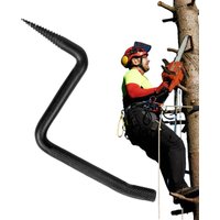 Screw In Tree Steps Knurling Pattern Tree Stand Slip-Resistant Self-Tapping Screw Mount 705lbs Climbing Tree Stand For Picking