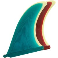 Surf Longboard Center Fins Wholesale Vintage Color SUP Surf Fins 9.75/10.25/10.75 Inch Duplex Single Piece
