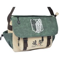 Anaime Attack on Titan Men/Tokyo Ghoul Messenger Bag Canvas Shoulder Bags Casual Tote Travel Men's Crossbody Bag