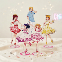 Anime Oshi no Ko,15cm Acrylic Stand,Figure Display Model Plate,Acrylic Keychain,Q version,Cute Room Decor Ornament