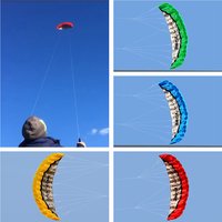 free shipping new beginner kitesurf dual Line Stunt power Kite for adults parachute surfing soft kites outdoor sports beach kite