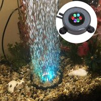 Light Color Changing LED Air Light for Fish Tank Submersible Underwater Fish Tank Aquarium Air Bubble Lamp Making Oxygen