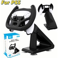 For Sony Playstation 5 Multi Axis Steering Wheel Races Gaming Handle Holder For PS5 Car Games Professional Handle Controller