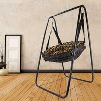 A-shaped Strong Load Bearing Anti-deformed Hammock Chair Stand Swing Seat Metal Support Rack