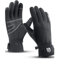 AliExpress Kyncilor Men Winter Waterproof Cycling Gloves Outdoor Sports Running Motorcycle Ski Touch Screen Fleece Gloves Non-slip Warm Full Fingers