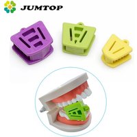 JUMTOP 3Pcs Dental Mouth Opener Silicone Occlusal Pad S/M/L Teeth Prop Bite Block Rubber Opener Retractor