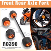 Motorcycle Accessories Front Rear Axle Fork Crash Sliders Wheel Protector For DUKE390 2024 2025 RC390 2022 2023 DUKE RC 390