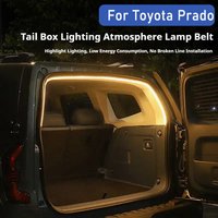 Rear Trunk LED Light Bar Strips Trunk Interior Decorative Lamp Strip Fit For Toyota Prado Fj150 LC150 Auto Interior Accessories