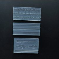 Unique Handmade Ring Creation Silicone Mold Unique Mold for Silver Clay Artisans A0KD