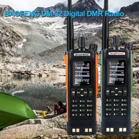 Baofeng DM-32 GPS APRS AES256 Encryption DMR Digital Analog UHF VHF Dual Band 8W Air Band FM Walkie Talkie DM-32UV