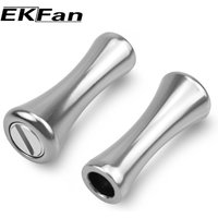 EKFan 1pcs Aluminum Alloy Fishing Reel Handle Knob with 7*4*2.5mm Bearing for 26mm Shaft A/D/S Spinning Baitcasting DIY Part