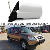 For Honda CR-V CRV 2003 2004 2005 2006 RD5 RD7 Outer Exterior Side Rearview Rear View Mirror Assy Heated 3 Wire 5 Wire