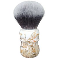 Dscosmetic 30mm Coffee G7 Synthetic Hair Shaving Brush for Man Shaving Brush