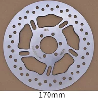 Electric Bicycle Disc Brake Rotor 160MM/170MM 6 Hole For Ebike E-Scooter 2.3mm/2.5mm/3mm Thickened Disc Cycling Accessories