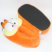Hot Garfields Slipper Cosplay Anti-slip Home Winter Shoes Comfortable Cotton Shoes