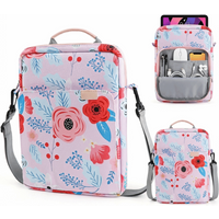 9/11/13.3 inch Tablet Sleeve Case Universal Wear-resistant Laptop Carrying Case Shockproof Concealed Hand Strap Document Storage