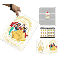 New DISNEY Zipper Binder Card Book Photo Album Business Card Holder Applicable Badge Anime Cartoon Peripheral Trendy Toy Gift