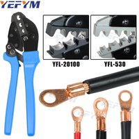 Open OT copper terminal crimping pliers YFL 5-100A/2.5-25mm² labor-saving extension tools for Copper Battery Cable Connectors