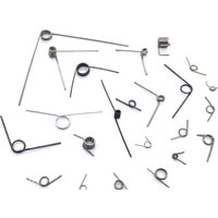 20Pcs Jewelry Small Torsion Spring Wire Diameter 0.3 0.35 0.4mm Stainless Steel Spring