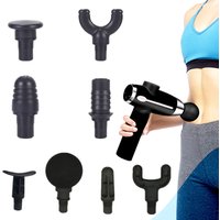 4pcs Massage Gun Heads Replaceable Massager Attachment Different Muscle Heads For Deep Tissue Muscle Massage Gun Accessories