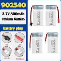 902540 3.7V 800mAh 25C Rechargeable Lithium Battery for Syma X5 X5C X5S X5SC X5HW X5HC X5SW X300 X400 X500 X800 RC Drone
