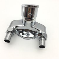 1Pc Copper Mixing Valve Surface Mounted Electric Water Heater Shower Switch Cold and Hot Water Outlet Bathroom Accessories