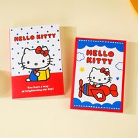 Genuine 100 Sheets Sanrio Hello Kitty Memo Pad Posted It Sticky Note Planner Sticker Notepad School Supplies Students Stationery
