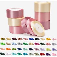 Satin Ribbon 25yards 6mm - 50mm Sash Gift Wrap Bow Handmade DIY Craft Halloween Christmas Wedding Birthday Party Decoration image 4