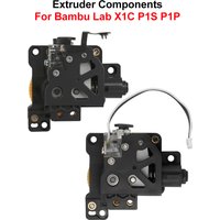 For Bambu Lab X1C P1S P1P Extruder Components Hardened Steel Gear Powerful Extruder For Bambulab X1C 3D Printer Replacement Part