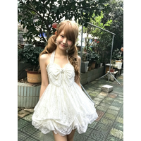 Y2K Harajuku Slim Bandage Dress Women 2026 Summer Japanese Kawaii Vintage Sweet Lace Ruffle Bow Tiered Cake Lolita Dress