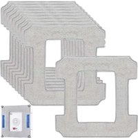 Cleaning Pads for Ecovacs Winbot W1 Pro / W1 / W2 Omni / W2 Robot, Replacement Mop for Ecovacs, Microfibre Mop Cloth Washable