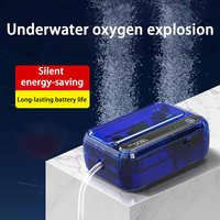 Aquarium Fish Tank Oxygen Pump Charging Dual-Purpose Air Pump Usb Lithium Battery Household Portable Fishing Mute 4800mA Outdoor