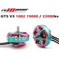 RCINPOWER GTS V3 1002 19000KV 22000KV Brushless Motor 1S Lipo 1.5mm shaft with 1.25mm terminal For 65~75mm Mini RC Rack Frame