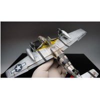 BF-015 Border North American P-51D Mustang Full Interior Fighter Aircraft Model Kit w/Dynamic Add-on Pack 1/35 Scale