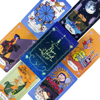 Other Tarot Cards 78 Pcs Tarot Deck The Key That Opens The Door To The Coraline World 10.3*6cm Board Game Oracle Deck