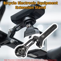 ROCKBROS Bicycle Speedometer Bracket Holder Bike Computer Odometer GPS LED Light Extension Stand For Garmin Wahoo Bryton Base