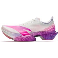 POIZON Anta C10 PRO 2 Fabric Low top Nitrogen Technology Marathon Running Shoes Women's White Purple 122545574-1