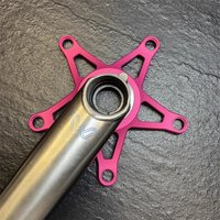 Folding bicycle crank spider for ee wing for srame crank for Brompton BCD 130 spider